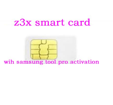 replacement smart card for z3x box with samsung activated unlocker|I need to replace my z3x smart card .